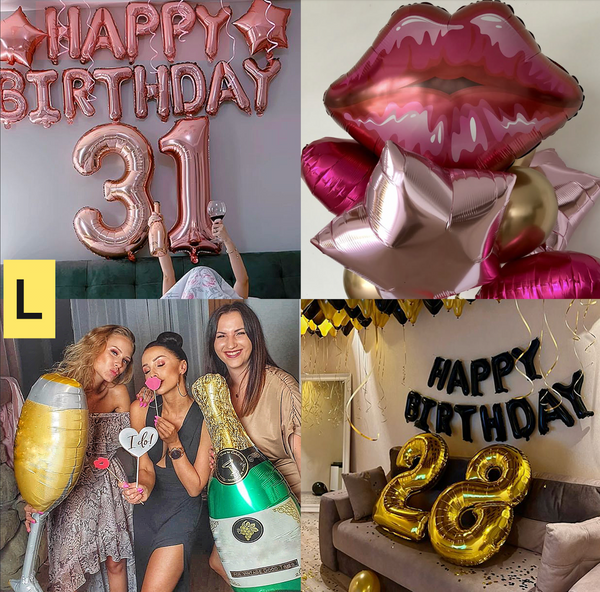 Set Baloane Aniversare (L)