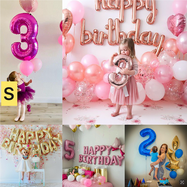 Set Baloane Aniversar Copii (S)