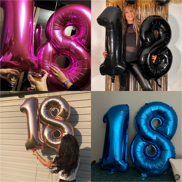 SET BALOANE 18 MAJORAT (100 CM)