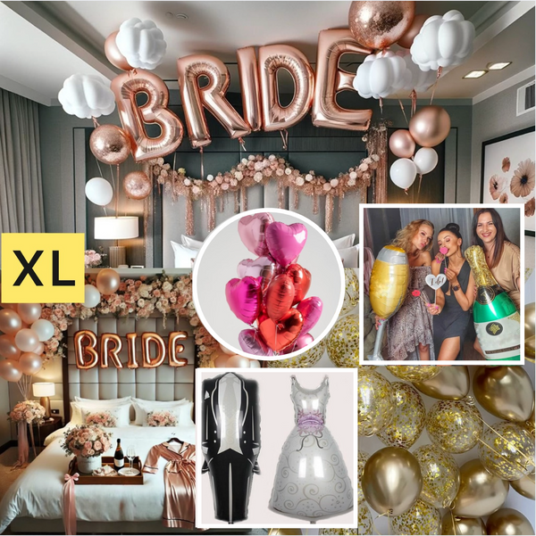 Set Baloane Nunta/Burlacite (XL)