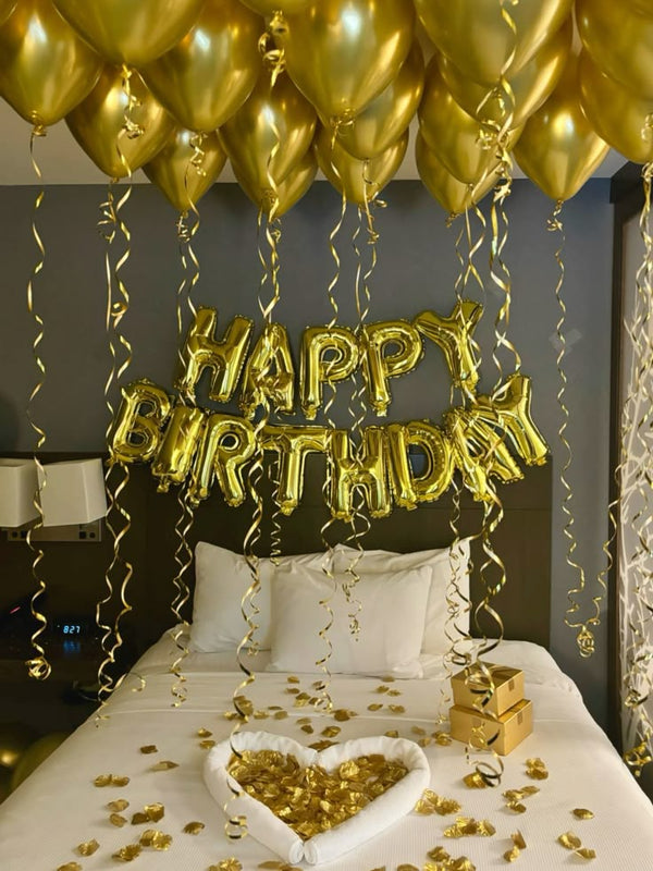 Text baloane HAPPY BIRTHDAY