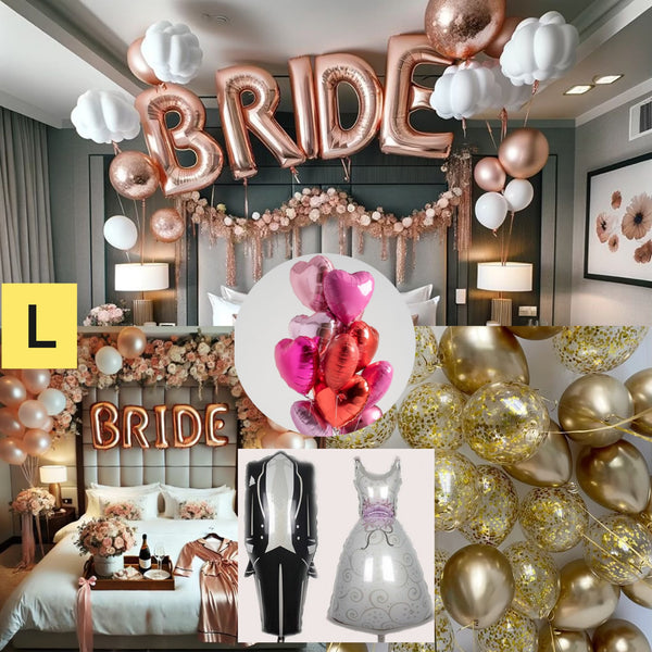 Set Baloane Nunta/Burlacite (L)