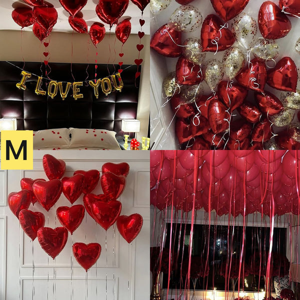 Set Baloane Indragostiti / Valentine's Day (M)