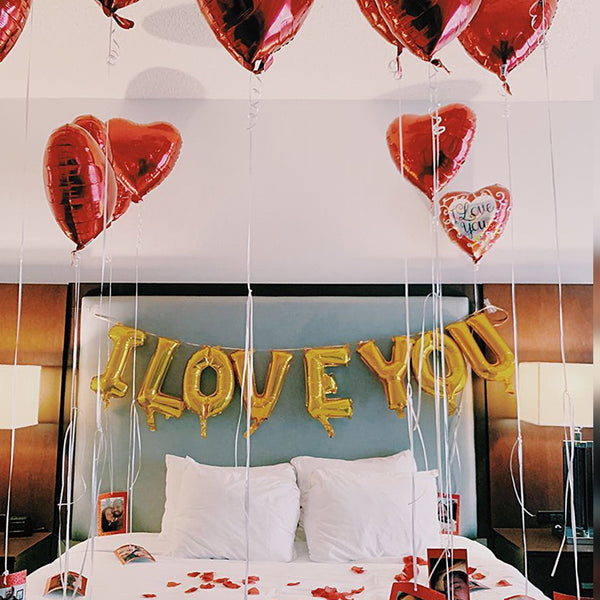 Text baloane I LOVE YOU