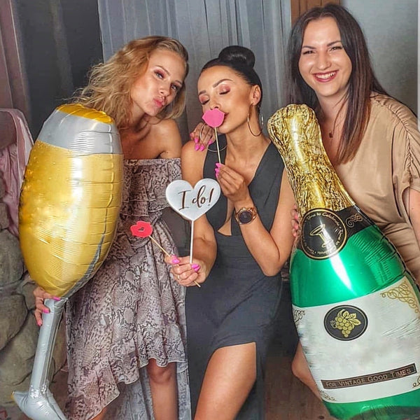 Set Sampanie+Pahar 100 cm