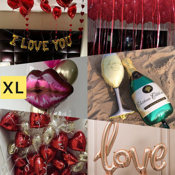 Set Baloane Indragostiti / Valentine's Day (XL)